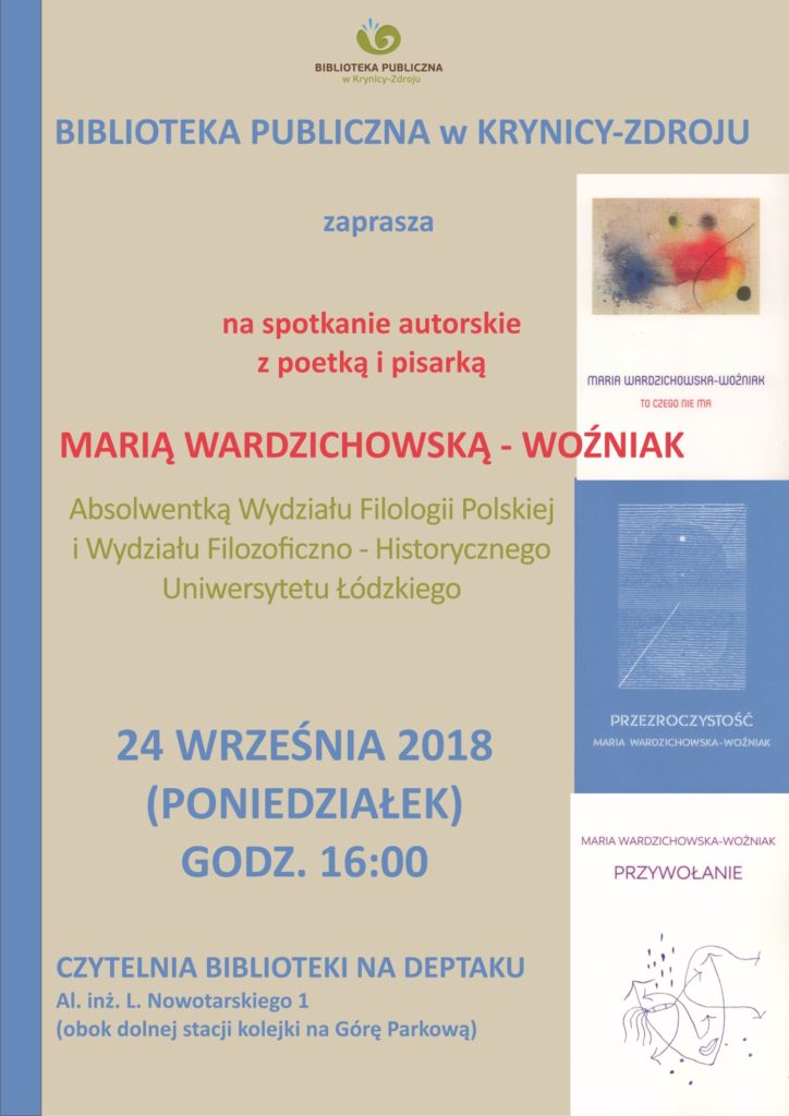 SPOTKANIE AUTORSKIE 24.09.2018