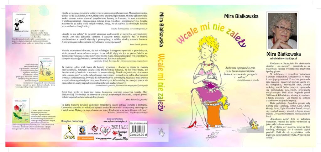 Zapraszamy na spotkanie z autorką – Mirą Białkowską – wtorek 3 lipca 2018 r., godz. 16.00 – czytelnia Biblioteki Publicznej w Krynicy- Zdroju (al. L. Nowotarskiego 1). Wstęp wolny.