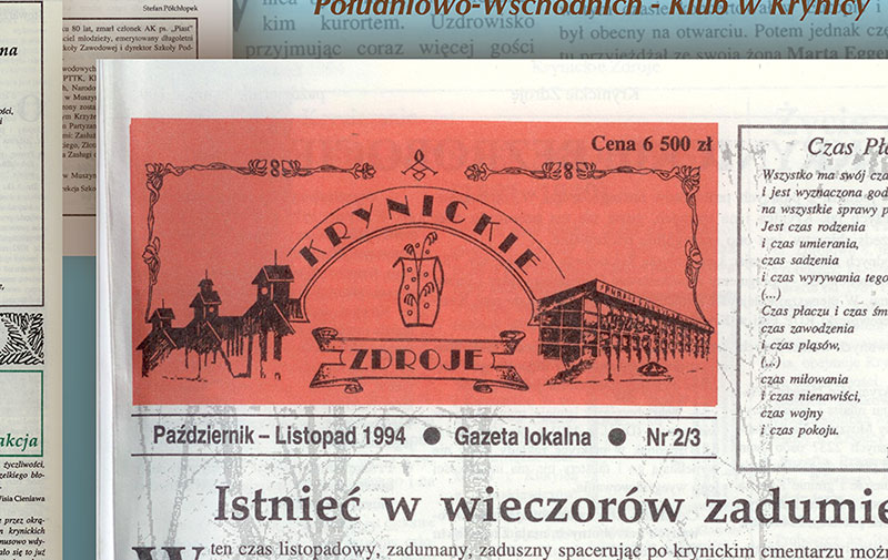 Jubileusz 20. lecia wydawania gazety lokalnej „Krynickie Zdroje”