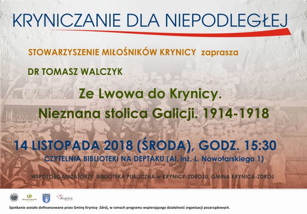 ze lwowa do krynicy plakat