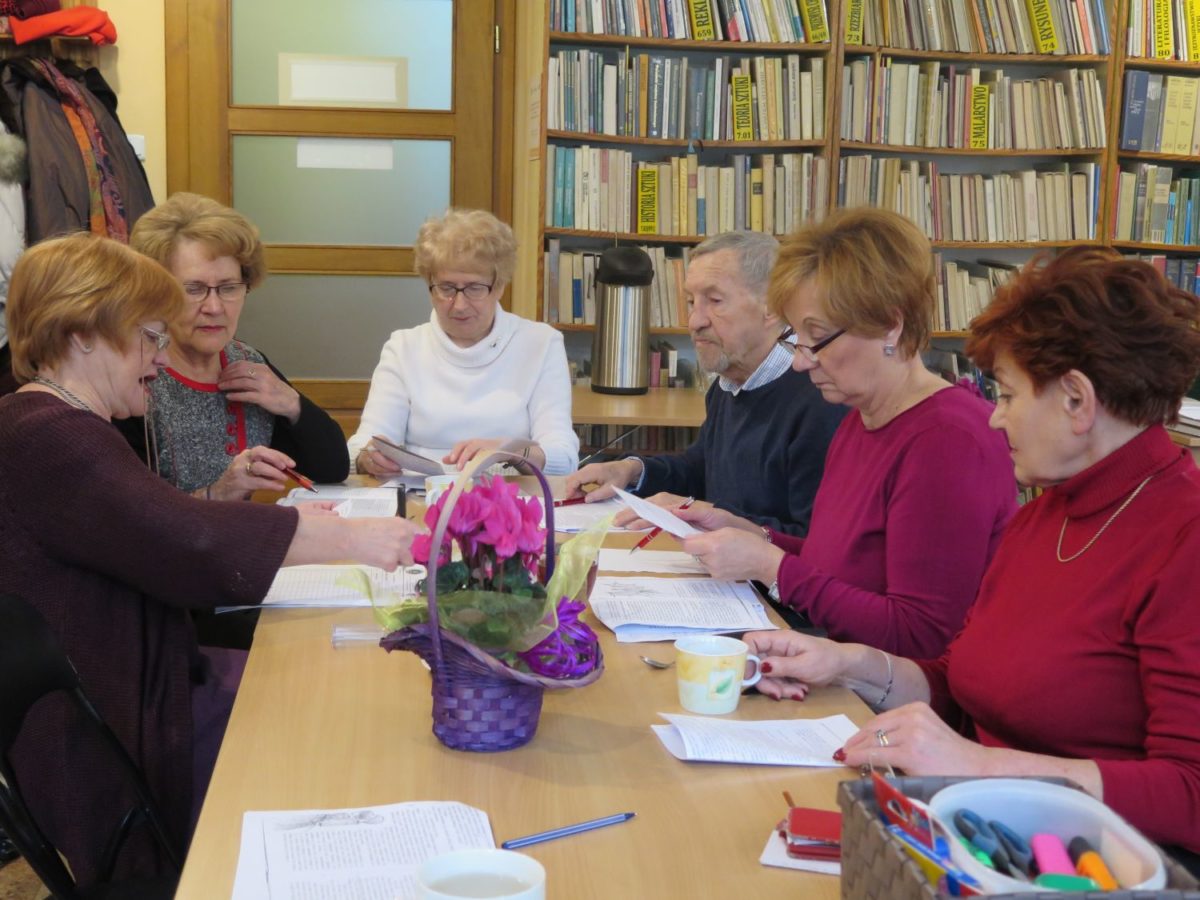 Warsztaty literackie dla słuchaczy UTW