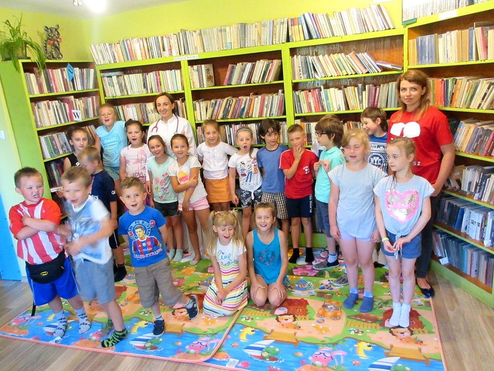 WIZYTA PANI DOKTOR W BIBLIOTECE NA CZARNYM POTOKU.