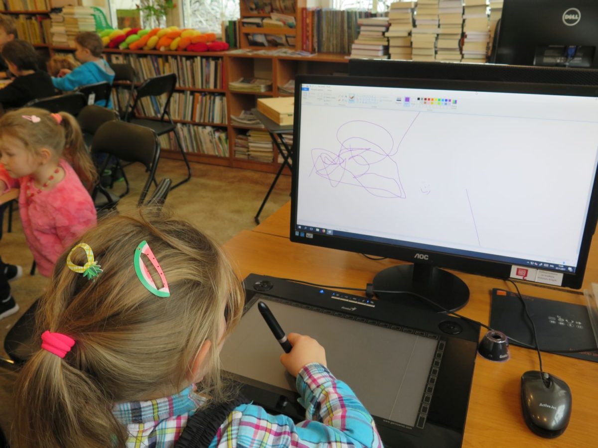 Spotkanie przedszkolaków z Florką