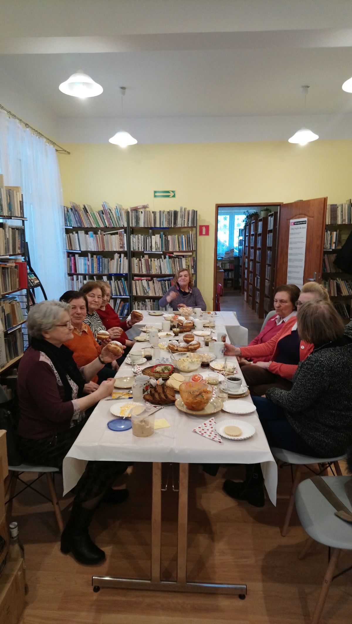 Tłusty czwartek w tylickiej bibliotece