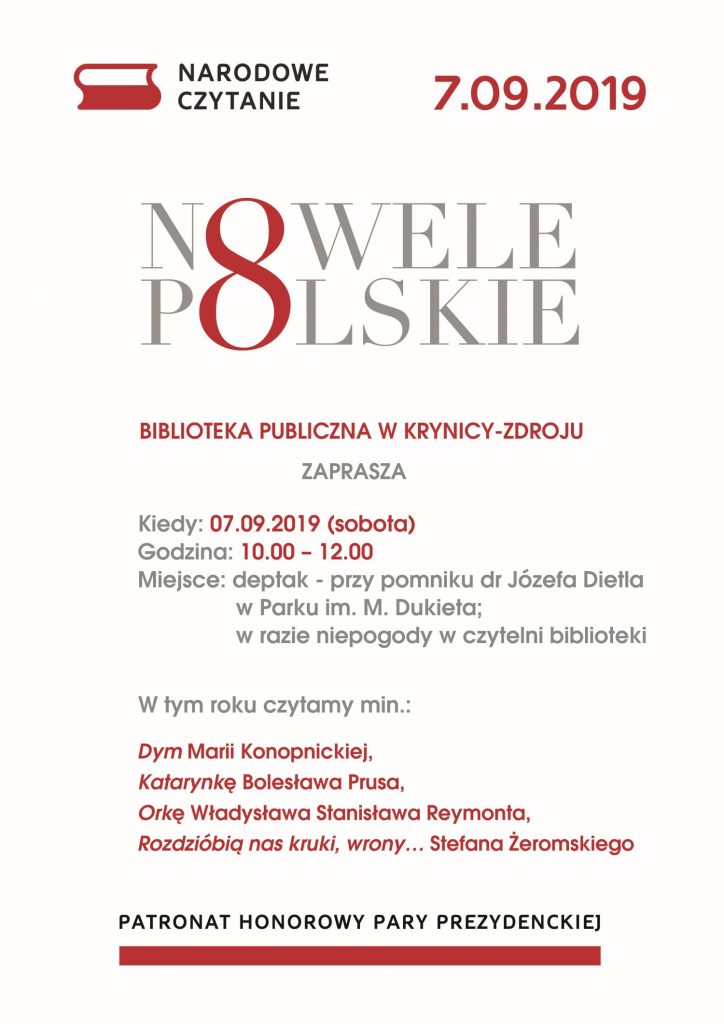 Narodowe czytanie 2019