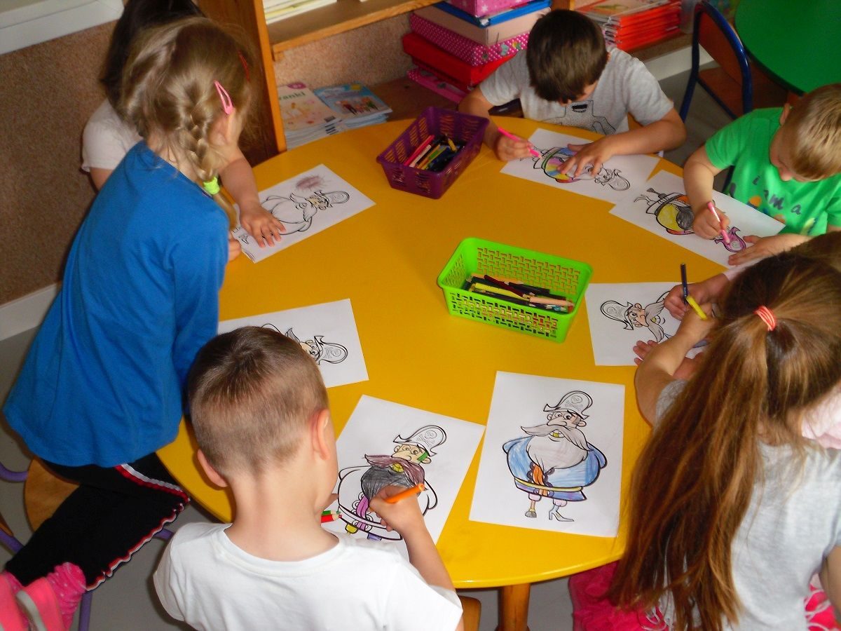 Spotkanie DKK w bibliotece