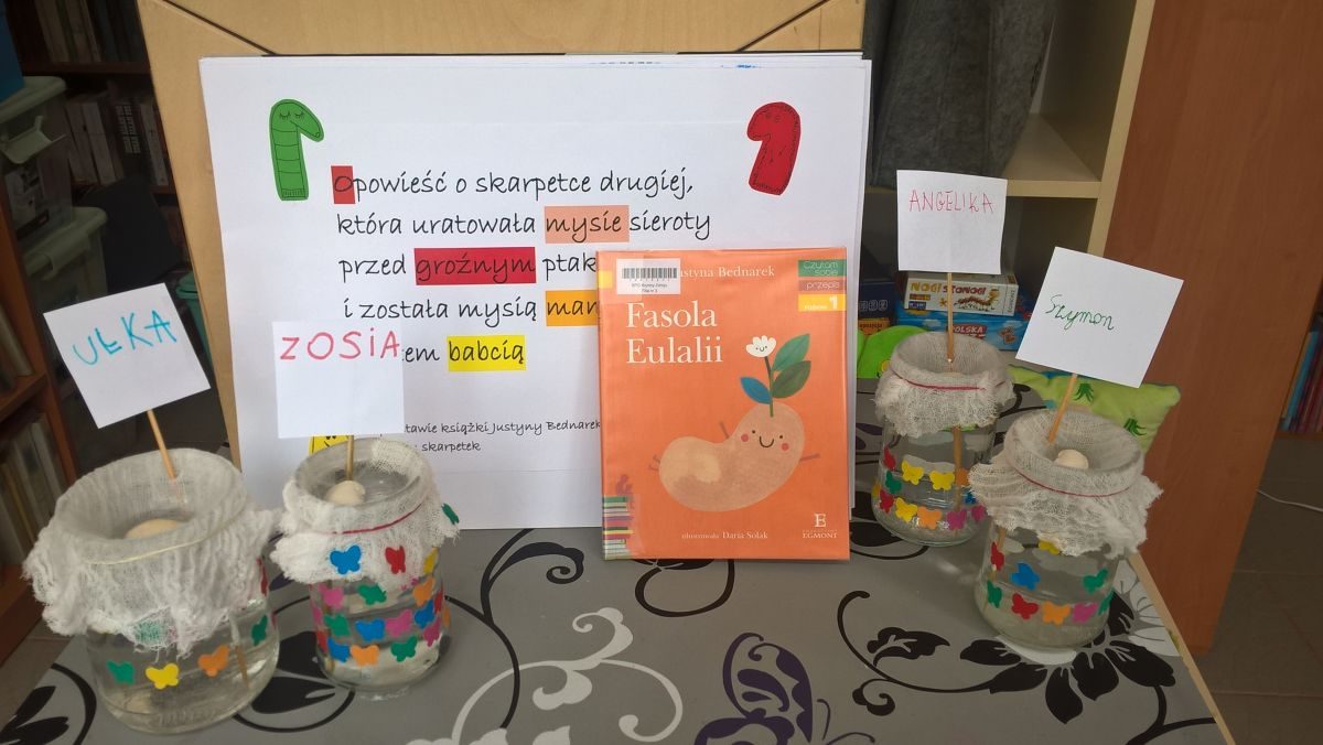 KREATYWNE CZWARTKI   I FASOLOWY OGRÓD