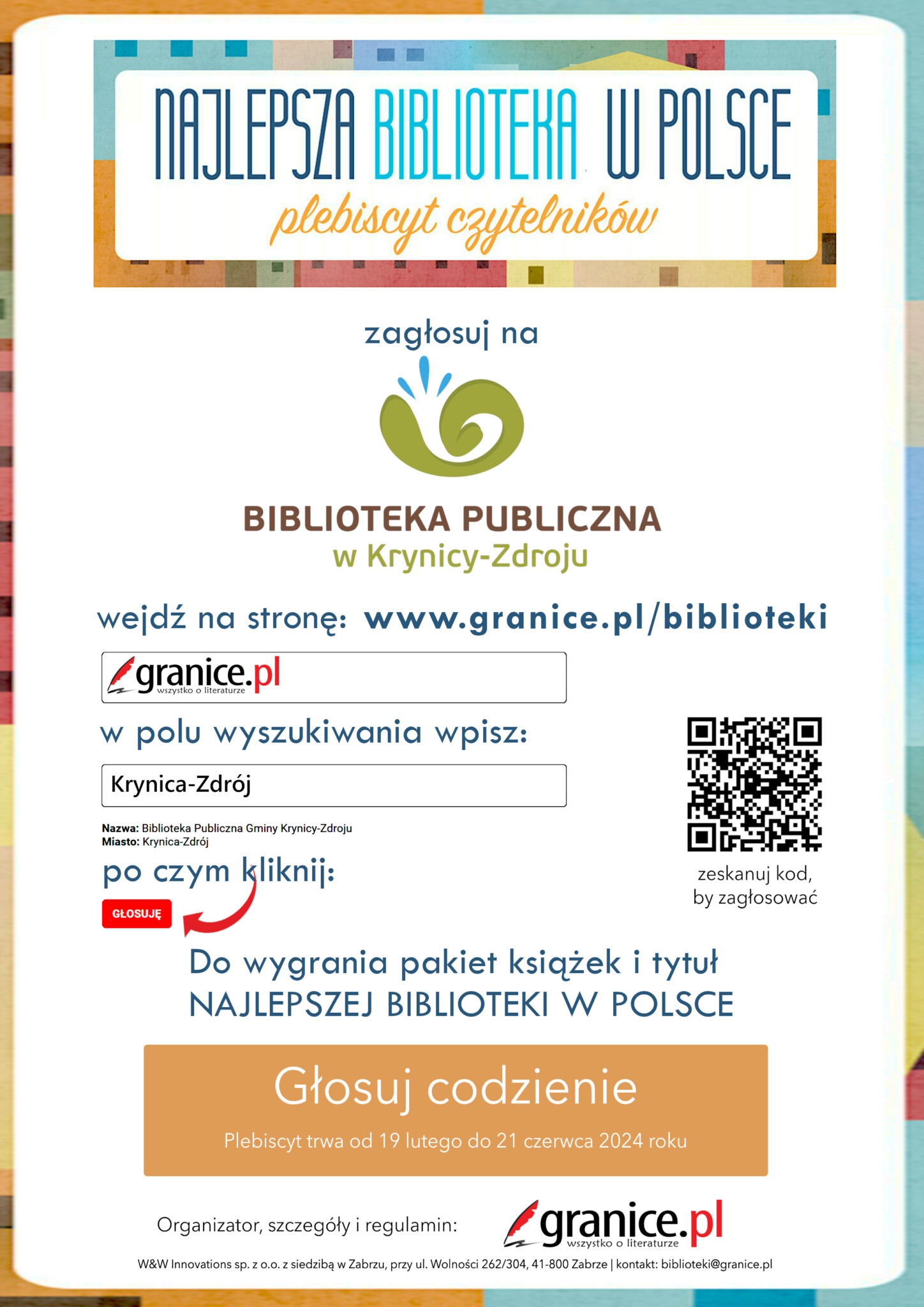 konkurs bibliotek GRANICEpl 2024