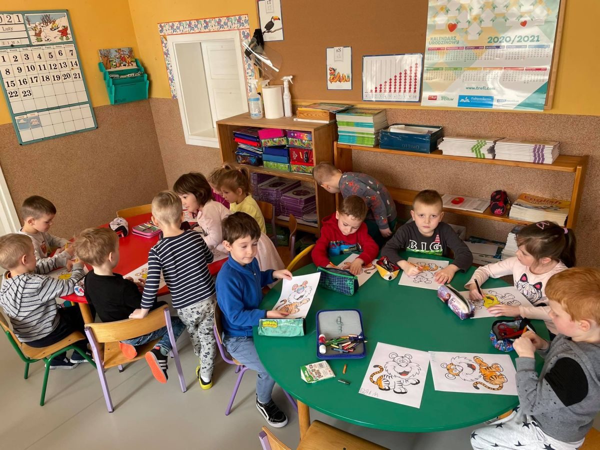 „BYĆ JAK TYGRYS” – Spotkanie DKK w przedszkolu w Bereście