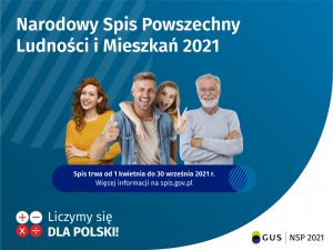 Narodowy Spis Powszechny Ludności i Mieszkań NSP 2021 – grafika II