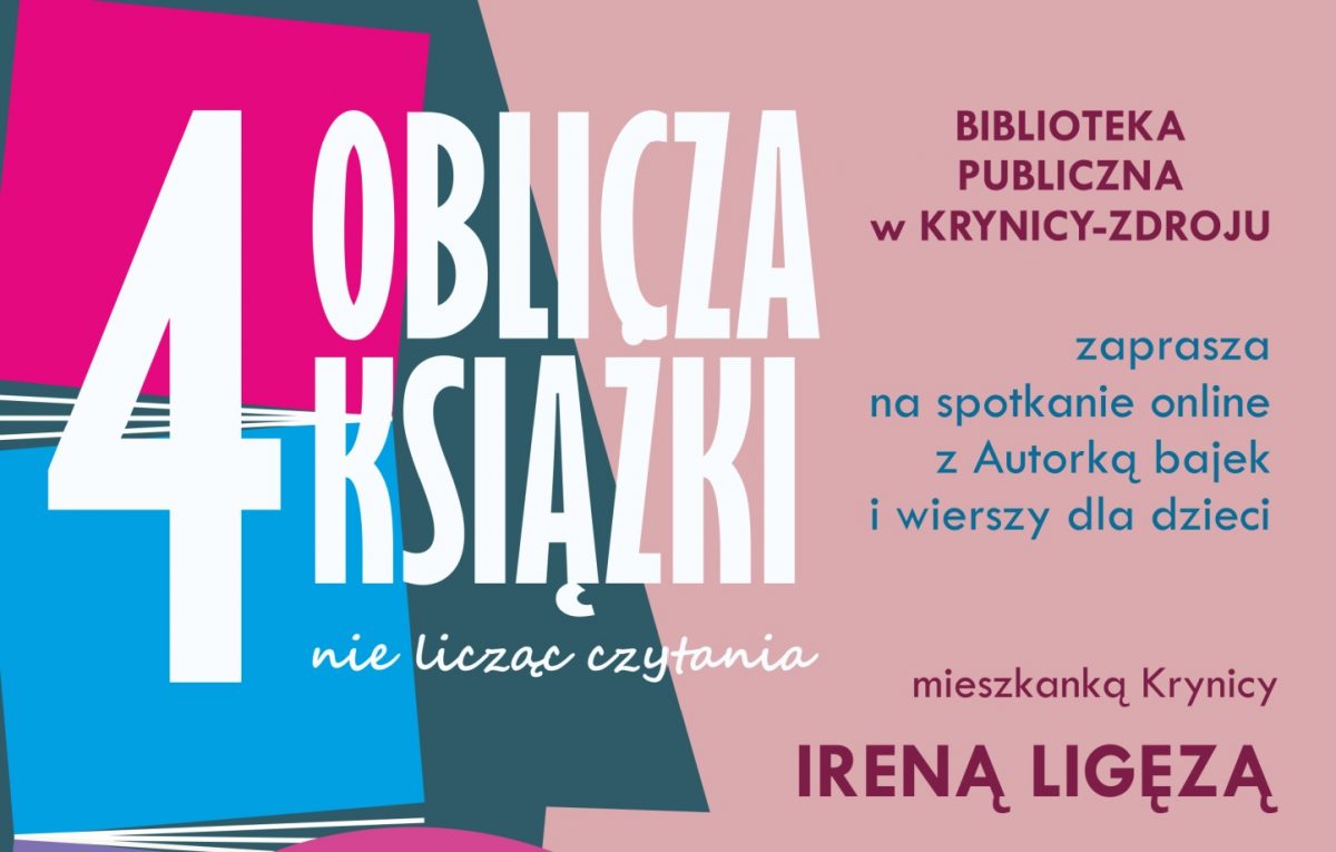 Spotkanie  z Ireną Ligęzą autorką bajek i wierszy dla dzieci