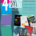 Plakat kolorowy na spotkanie z poetą Adamem Ziemianinem