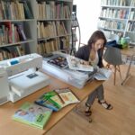 Warsztaty kroju i szycia w bibliotece w Tyliczu