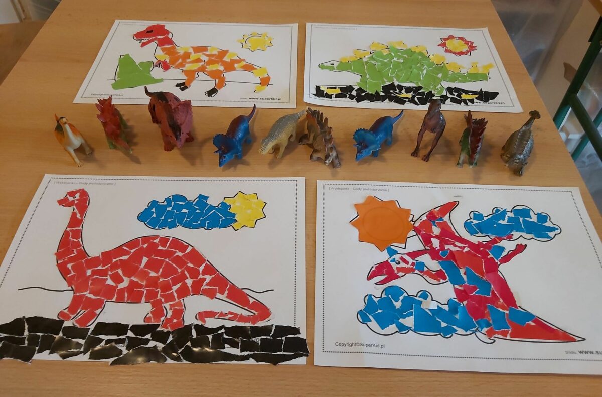 Obchody Światowego Dnia Dinozaura w bibliotece w Bereście