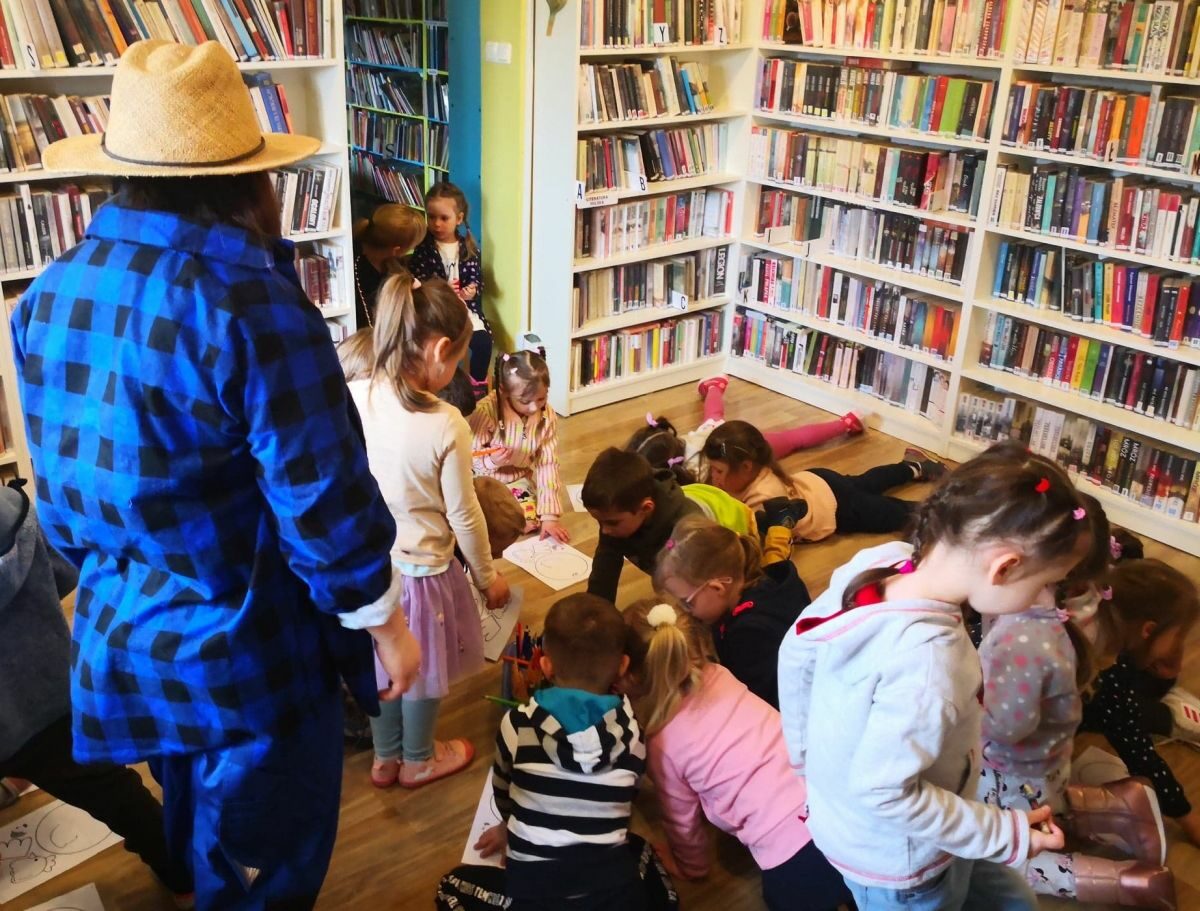 Zwierzęta z wiejskiego podwórka w Filii na Czarny Potoku