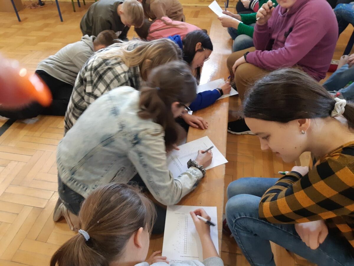 „Jak żyje Ziemia”, czyli spotkanie z uczniami w szkole w Piorunce