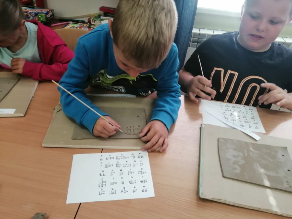 Z książką od papirusu do gigabajtów - zajęcia w Muszynce