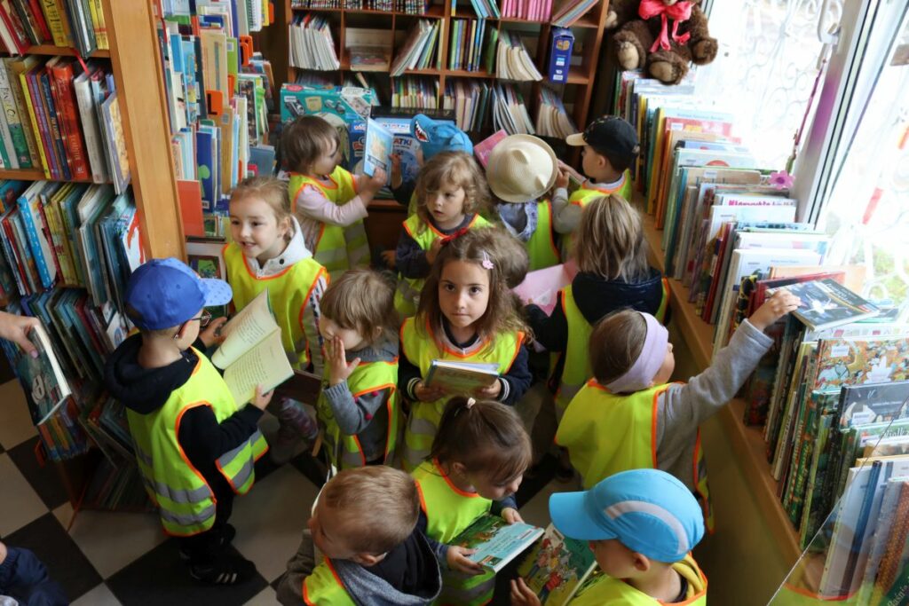 Zajęcia dla dzieci w bibliotece Centralnej