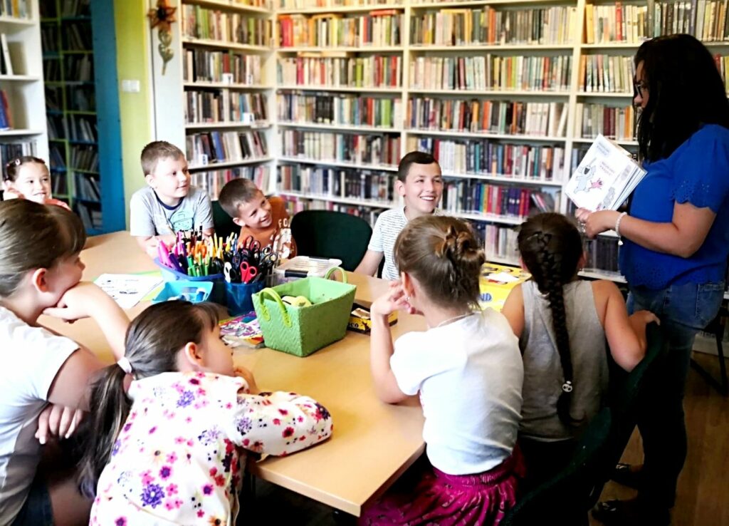 Zajęcia wakacyjne w filii na Czarnym Potoku