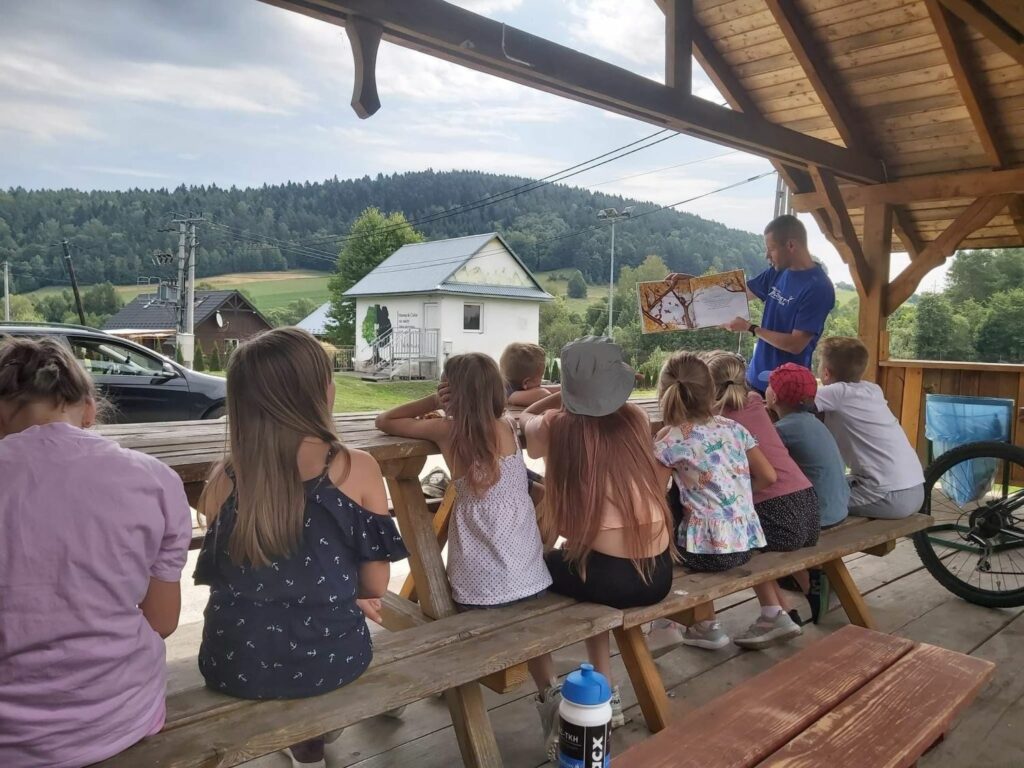 Zajęcia wakacyjne w filii w Berescie