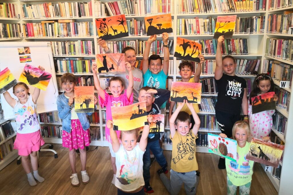 Wakacje w Bibliotece na Czarym Potoku