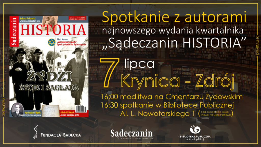 żydzi w krynicy plakat