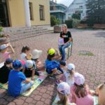 Wizyta Przedszkolaków z Krynicy-Zdroju w tylickiej bibliotece