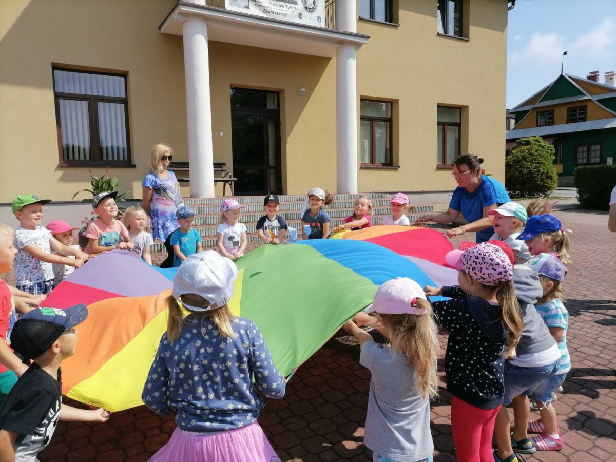 Wizyta Przedszkolaków z Krynicy-Zdroju w tylickiej bibliotece