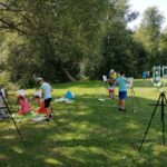 Wakacyjne zajęcia w plenerze