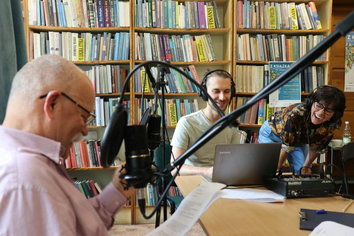 Uczestnicy warsztatów nagrali audiobooka