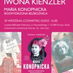 Plakat spotkanie z Iwoną Kienzler