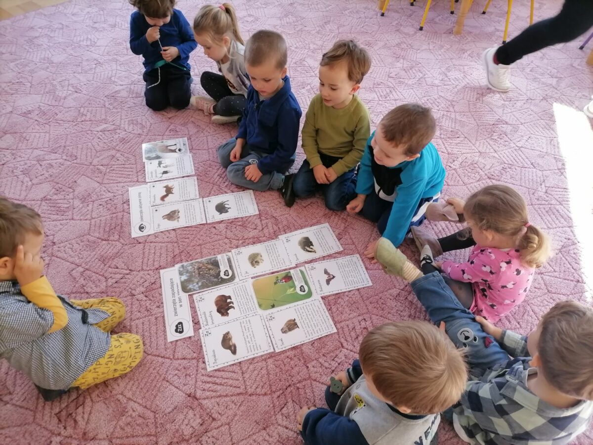 Jesienne zajęcia w ochronce w Tyliczu