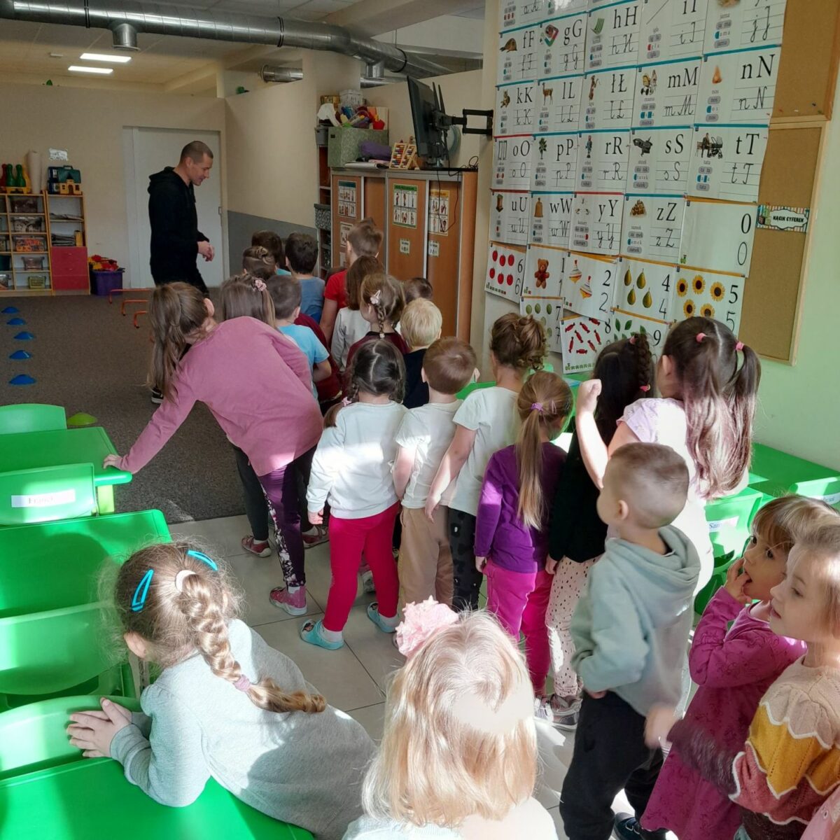 Jesienne harce i wygibasy w przedszkolu „Przystań”