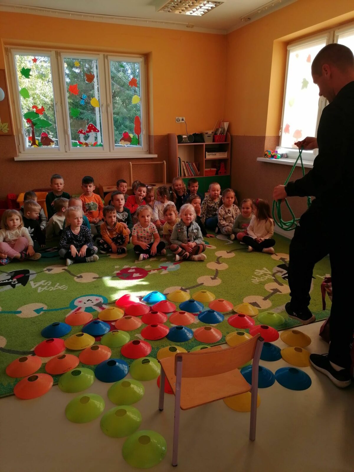 Miś Tuliś wkracza do akcji, czyli jesienne DKK w przedszkolu w Bereście