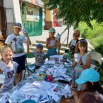 WAKACYJNE ZAJĘCIA W BIBLIOTECE NA ŹRÓDLANEJ – TYDZIEŃ DINOZAURÓW