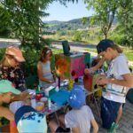 WAKACYJNE ZAJĘCIA W BIBLIOTECE NA ŹRÓDLANEJ – TYDZIEŃ DINOZAURÓW