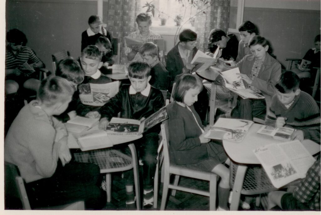 Czytelnia Biblioteki Młodziezowej w Cisie
