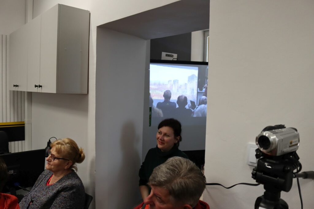 Przewodnik i autor opowiadał o Bieszczadach