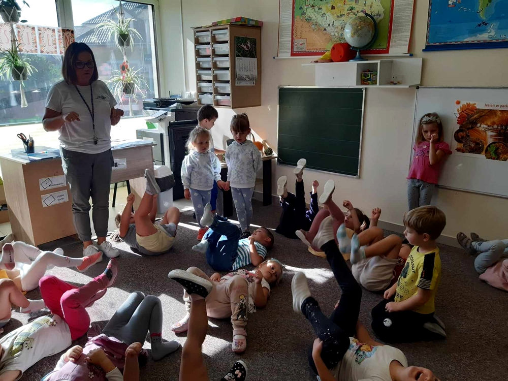 Z książką do przedszkola wybrała się Filia1