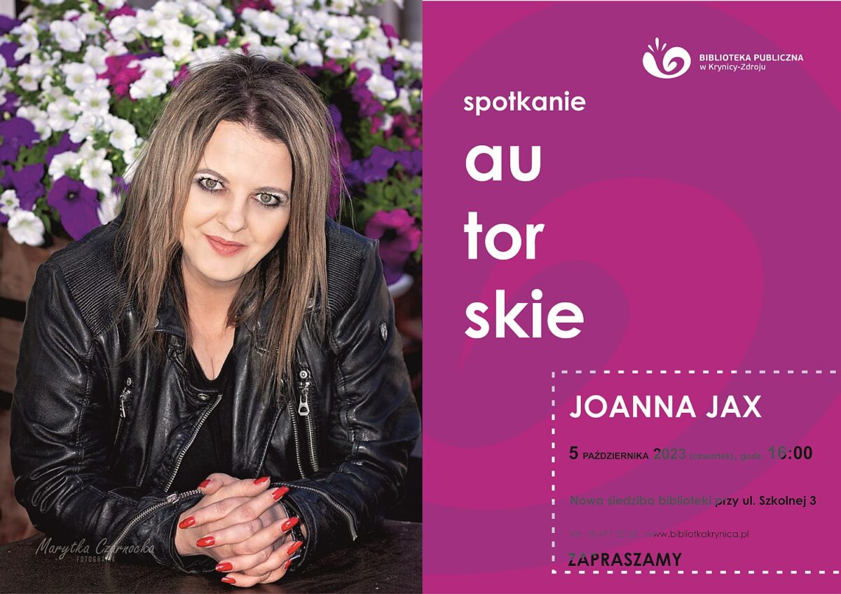 Zapraszamy na spotkanie autorskie!