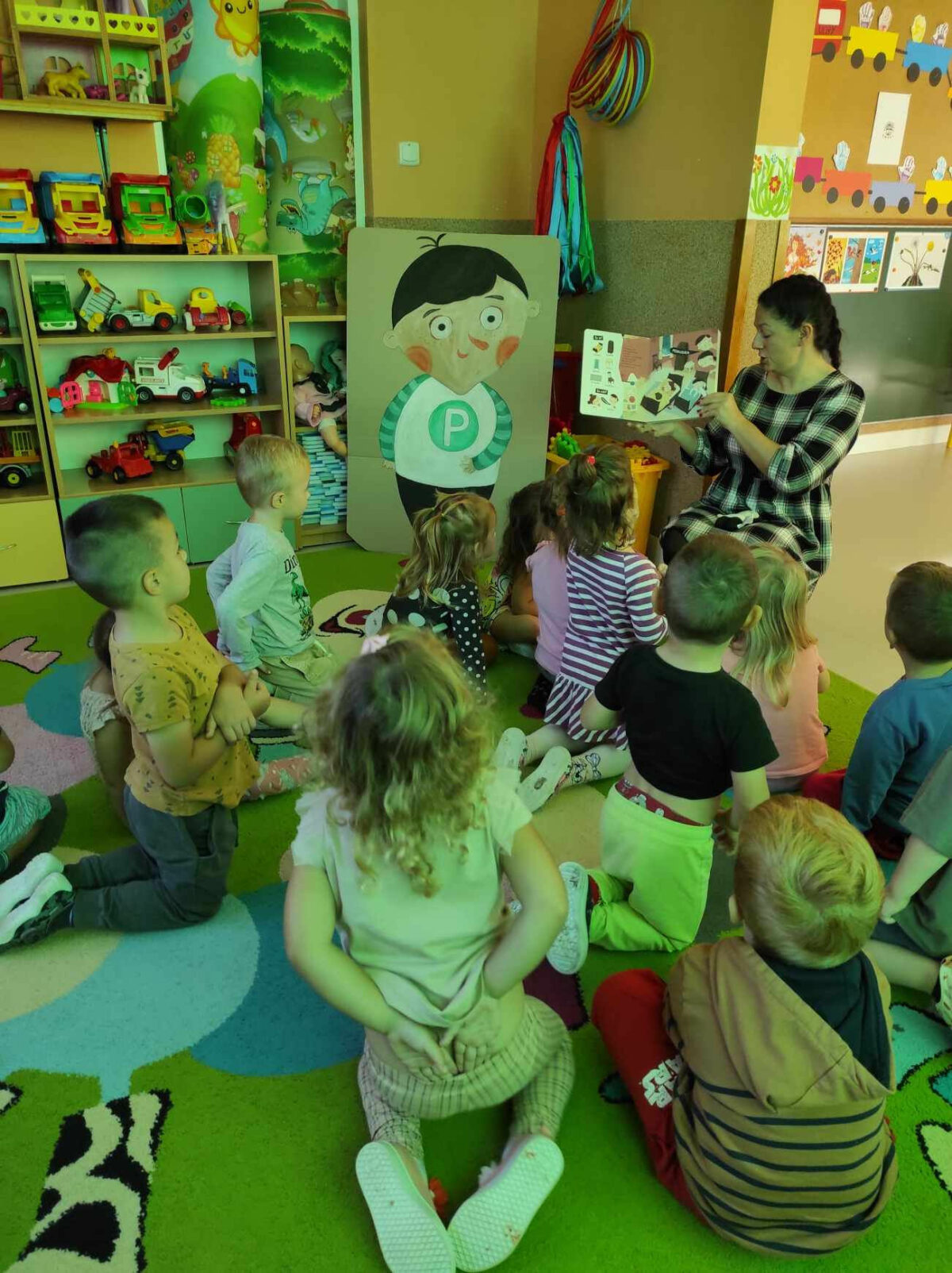 Spotkanie z Puciem w przedszkolu w Bereście
