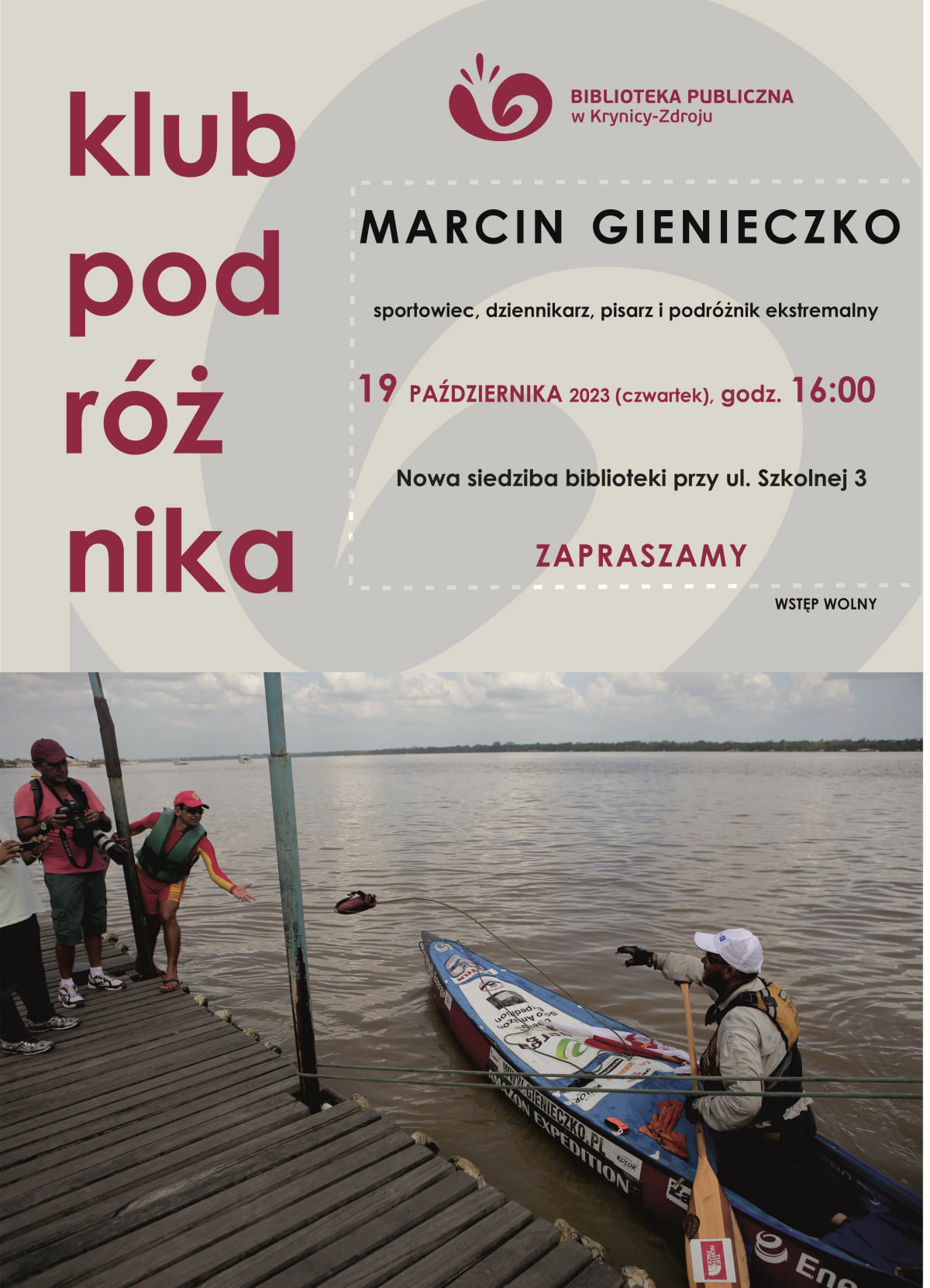 Spotkanie z podróżnikiem – Marcinem Gienieczko