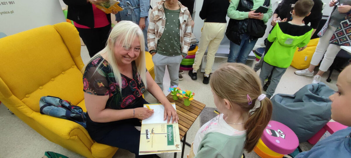 „Śmiechu warte”-  spotkanie autorskie z Agnieszką Frączek