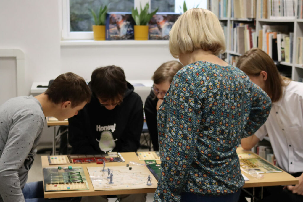 Rozgrywki w Bibliotece centralnej