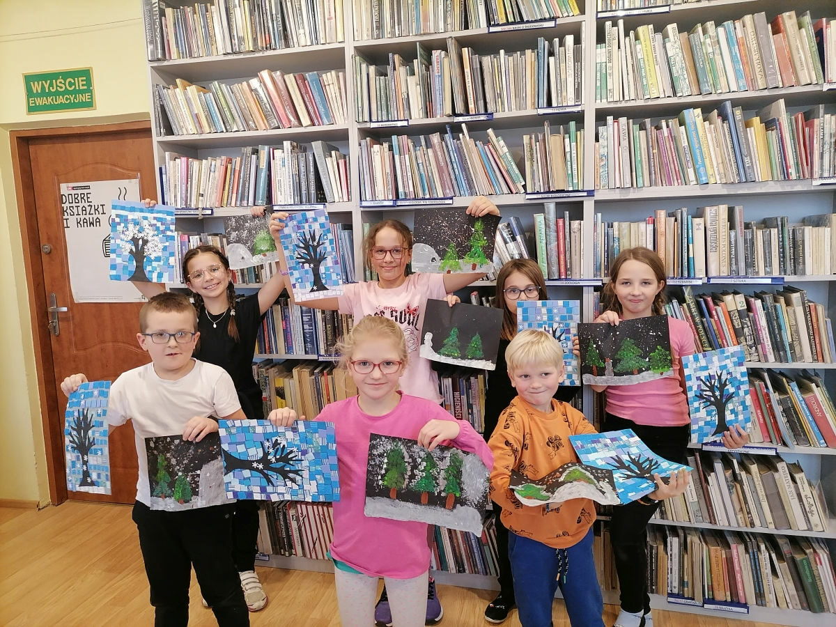 Bezpieczne ferie w bibliotece