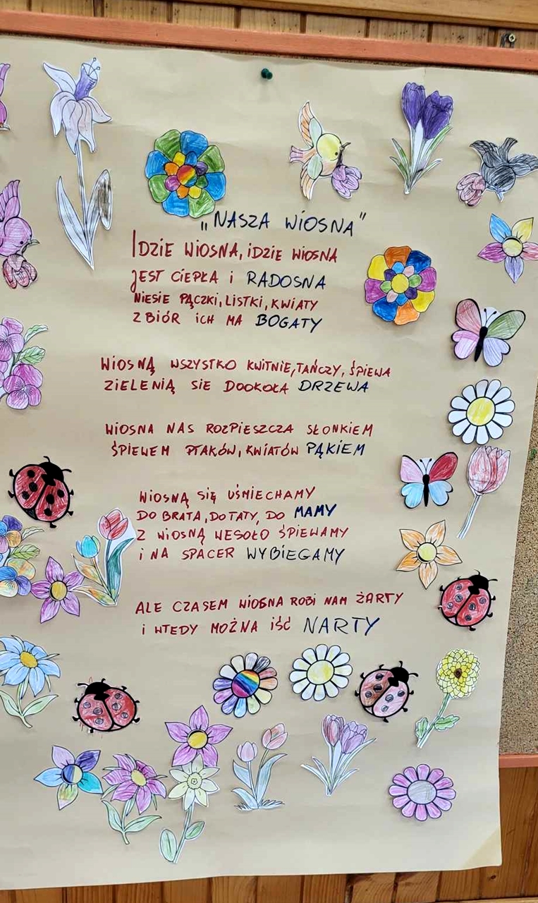 Wiosna w wierszu – warsztaty czytelnicze w przedszkolu