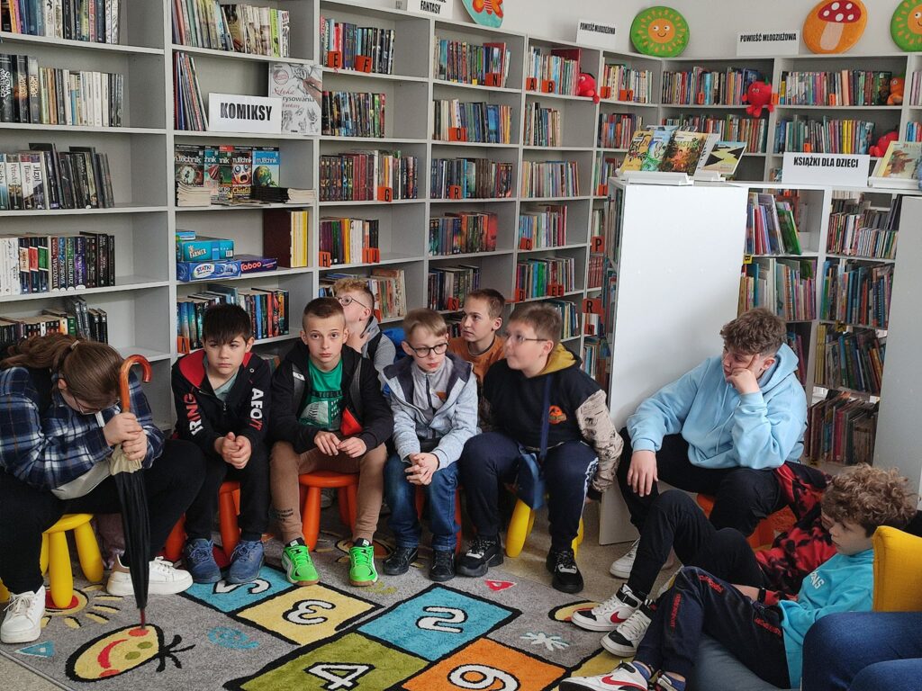 Zajęcia dla dzieci i młodzieży przybyłych z miejscowości Polna koło Grybowa