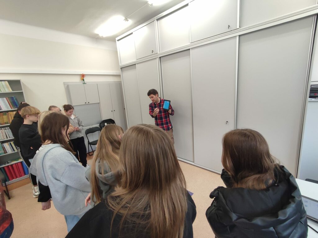 Zajęcia dla dzieci i młodzieży przybyłych z miejscowości Polna koło Grybowa