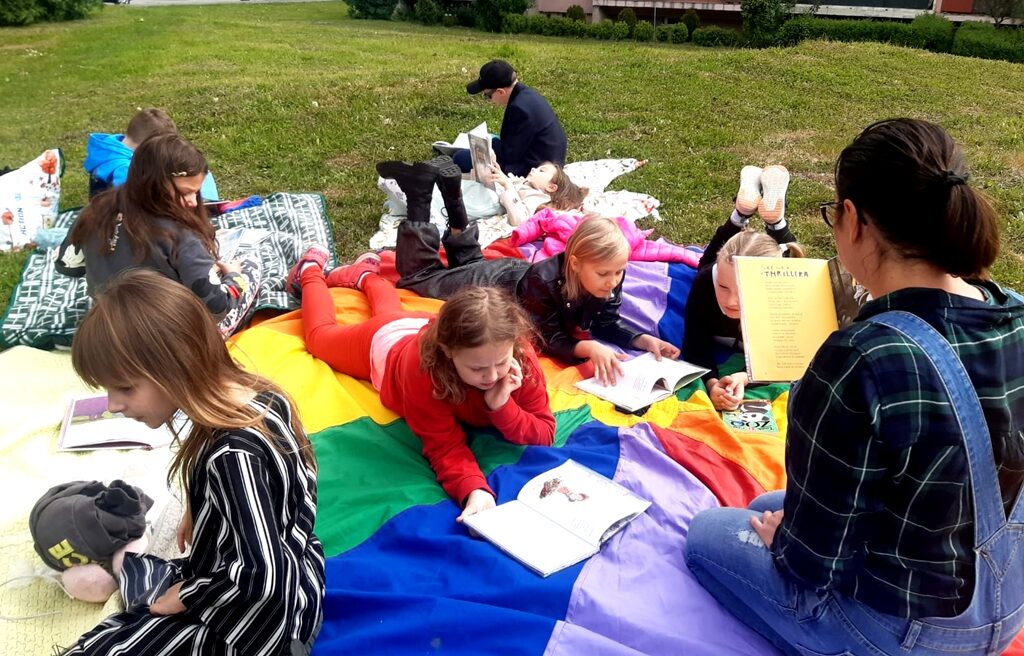 Sobota z wyobraźnią i Czytanie na Polanie