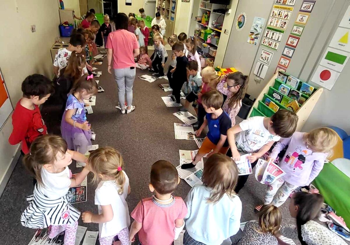 Z książką do przedszkola – dzień stóp.